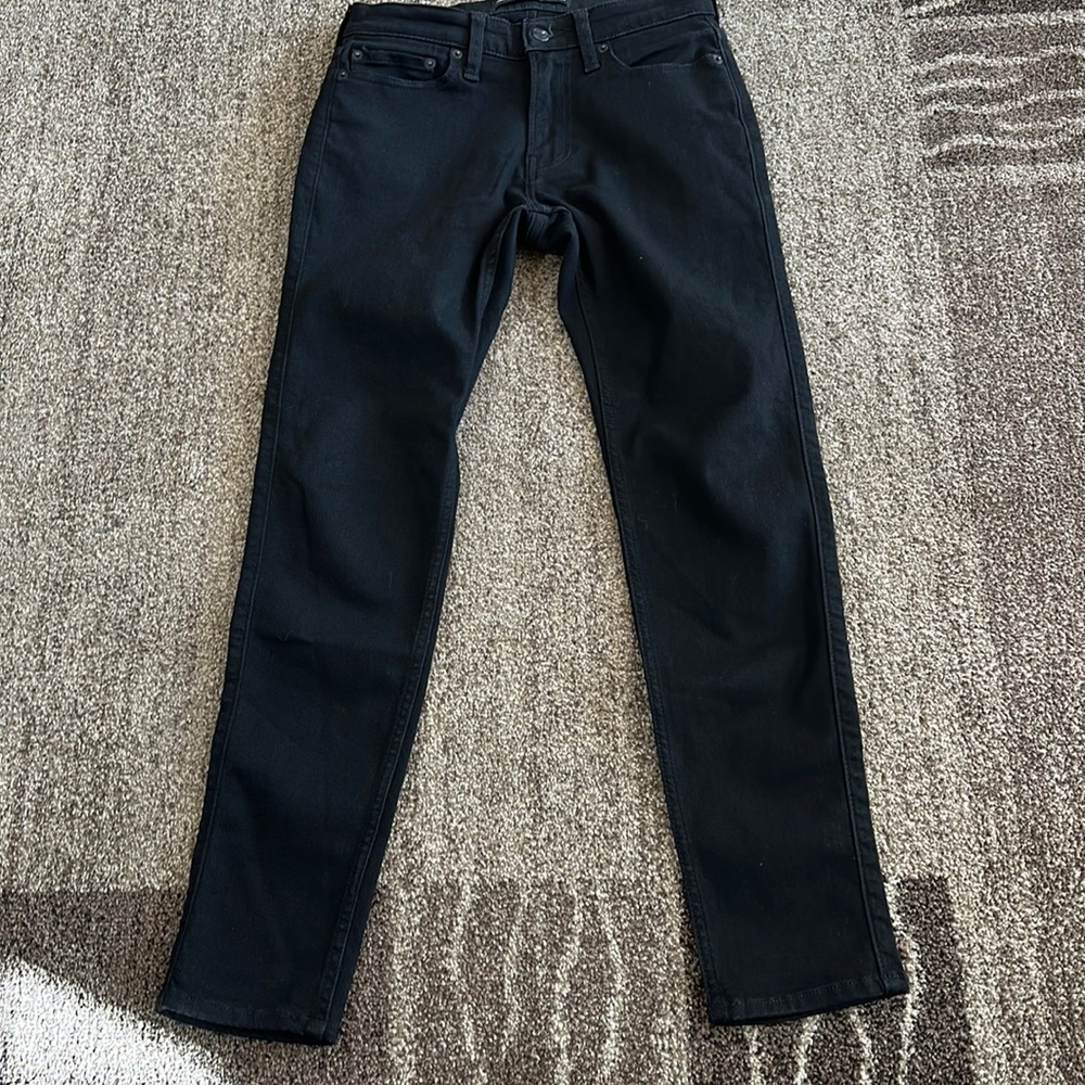 HOLLISTER Co.  Black Skinny Advanced Stretch Jeans W26 L30
